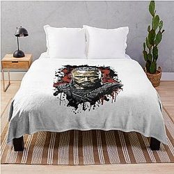 Ragnar Lothbrok Throw Blanket