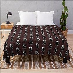 Ragnar Lothbrok Style Viking Warrior - Norse Mythology Legend Sketch Art Blanket