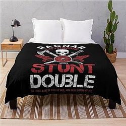 Ragnar Lothbrok Stunt Double Throw Blanket 

 Became 
Ragnar Lothbrok Throw Blanket