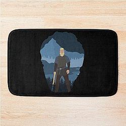Ragnar Lothbrok Vikings Minimalist Bath Mat