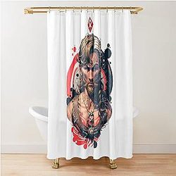 Viking Ragnar Lothbrok Shower Curtain