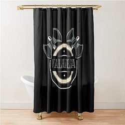 Viking Ragnar Valhalla Warrior Former King Tees Ragnar Lothbrok Nordic History Norse Shower Curtain