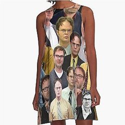 Rainn Wilson Photo Collage A-Line Dress