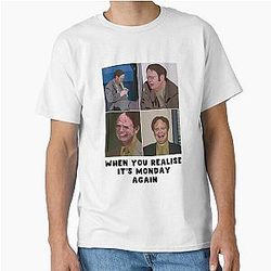 Funny The Office Illustration - Rainn Wilson - Dwight Schrute Classic T-Shirt