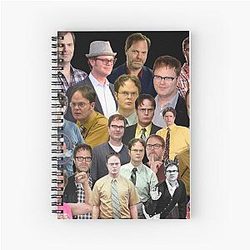 Rain Wilson Photo Collage Notebook