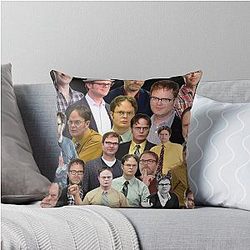 Rainn Wilson Photo Throw Pillow
