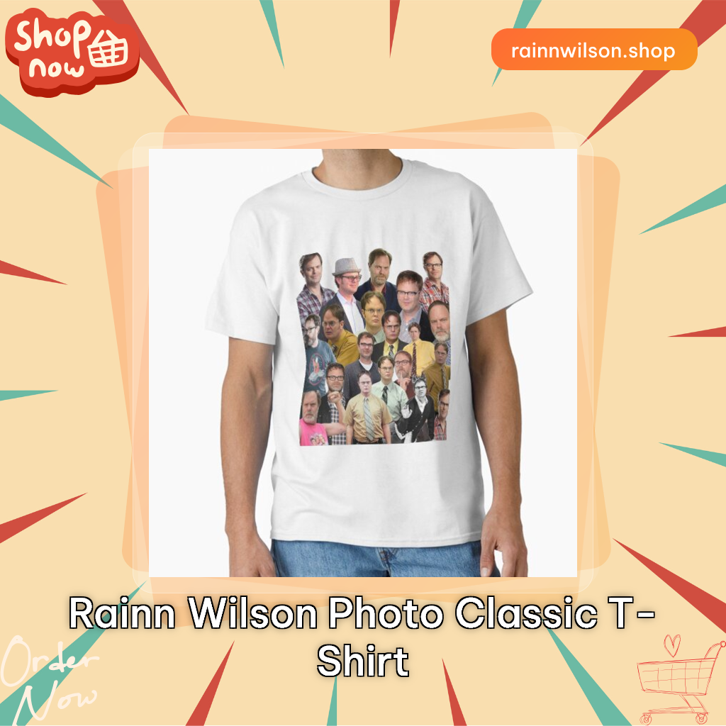 Rainn Wilson Photo Classic T-Shirt