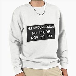 Raising Arizona Mugshot Letter Board Pullover Sweatshirt