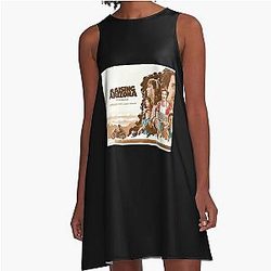 Alluring Anonymous Private Brand Movies Raising Arizona Graphic For Fans A-Line Dress