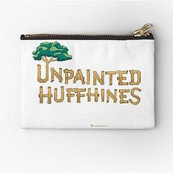Unpainted Huffines store tee inspired by Raising Arizona Zipper Pouch