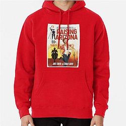 Raising Arizona Coen Brothers Pulp Cover Pullover Hoodie