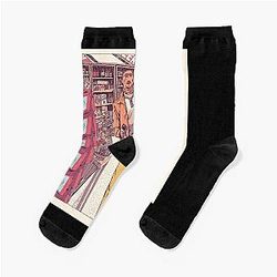 Alluring Private Brand Humor Raising Arizona Alternative Movie Poster Gift Socks