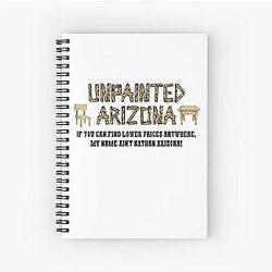 Unpainted Arizona Raising Arizona Notebook
