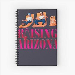 Raising Arizona A Coen Brothers Eighties Movie Cinema Film Trending Unisex Youth Spiral Notebook