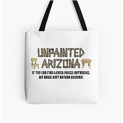 Unpainted Arizona Raising Arizona Quote All Over Print Tote Bag