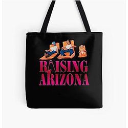 Raising Arizona Coen Brothers All Over Print Tote Bag