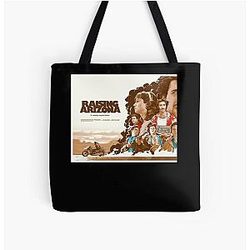 Alluring Anonymous Private Brand Movies Humor Raising Arizona Graphic Tote Bag
