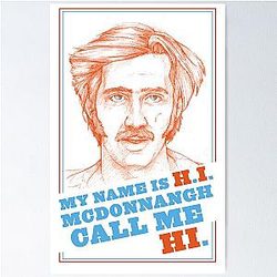 RAISING ARIZONA-H. I. Mcdonnell Poster