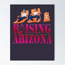 Raising Arizona Coen Brothers Eighties Movie Cinema Film T Shirt Graphic Trending Youth Poster