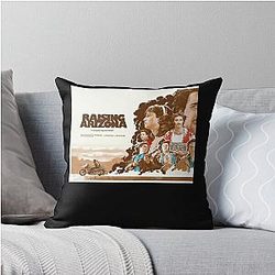 Alluring Private Brand Humor Raising Arizona Graphic for Fans Throw Pillow