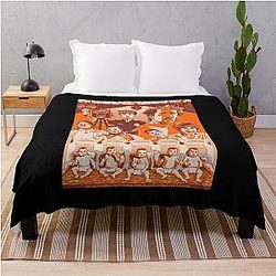 Alluring Private Brand Raising Arizona Movie Poster Throw Blanket