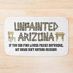 Unpainted Arizona Raising Arizona Bath Mat
