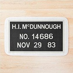 Raising Arizona Letter Board Bath Mat