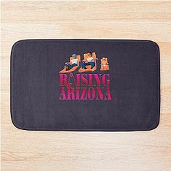 Raising Arizona a Coen Brothers Eighties Movie one size fits all unisex bathroom mat