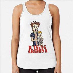 Alluring Anonymous Brand Movies Humor Raising Arizona Graphic Tank Top