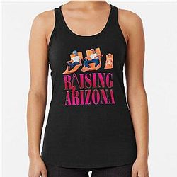 Raising Arizona Coen Brothers Eighties Movie Cinema Film T Shirt Graphic Trending Unisex Youth Racerback Tank Top