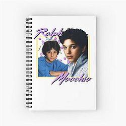 For Men's 80s Ralph Macchio Quiz Question Short Sleeve Unisex Spiral Notebook