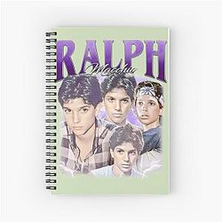 Ralph Macchio Retro Collage Perfect Gift for You and Friends Spiral Notebook