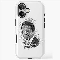 Ralph Macchio Abstract Sketch Art iPhone Case