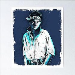 Ralph Macchio karate kid poster