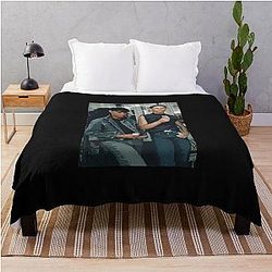 The Outsiders Greaser Pony Boy C Thomas Howell Stay Gold Do it for Johnny Ralph Macchio Karate Kid Throw Blanket