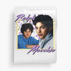 For Mens 80S Ralph Macchio Quiz Question Short Sleeve Unisex Duvet Cover
