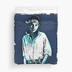 Ralph Macchio Karate Kid Duvet Cover
