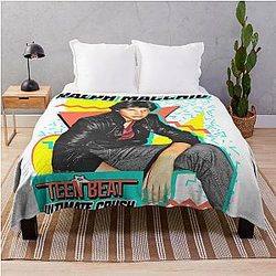 Teen Beat Ultimate Ralph Macchio Throw Blanket