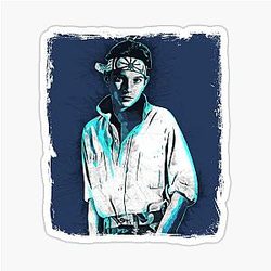 Ralph Macchio Karate Kid Sticker