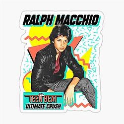 Teen Beat Ultimate Crush - Ralph Macchio Sticker