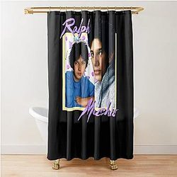 80s Ralph Macchio Essential T-Shirt Shower Curtain