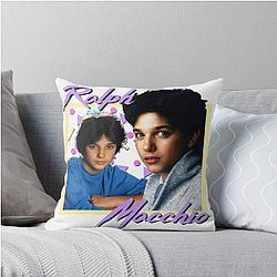 80s Ralph Macchio Throw Pillow