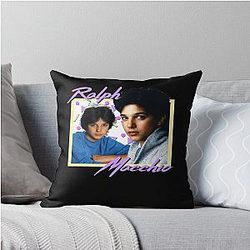 80s Ralph Macchio Throw Pillow