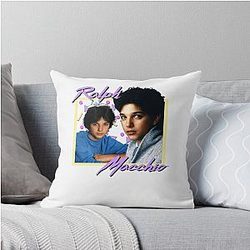 For Mens Ralph Macchio 80S Throw Pillow