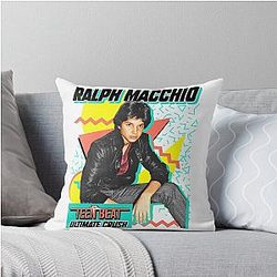 Teen Beat Ralph Macchio Throw Pillow