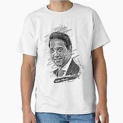 Ralph Macchio Abstract Sketch Art T-Shirt