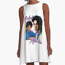 80s Ralph Macchio A-Line Dress
