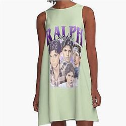 Ralph Macchio Retro Collage Perfect Gift For You and Friends A-Line Dress