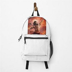 RRR+Ram Charan Telugu Design Backpack