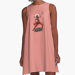 RRR - Ram Charan A-Line Dress